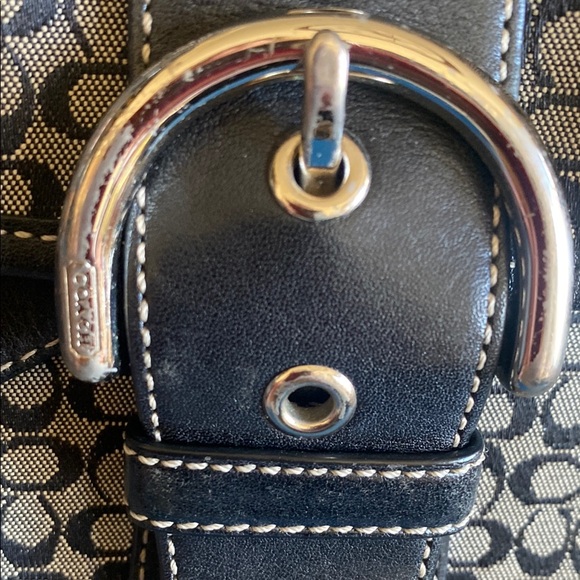 Classic Coach Black and Neutral Women's Bag - Picture 3 of 16